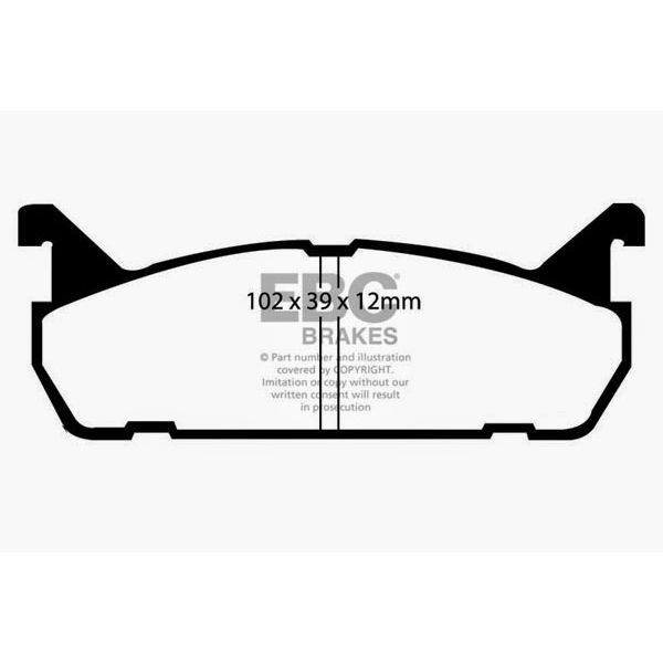 Redstuff Ceramic Low Dust Brake Pads