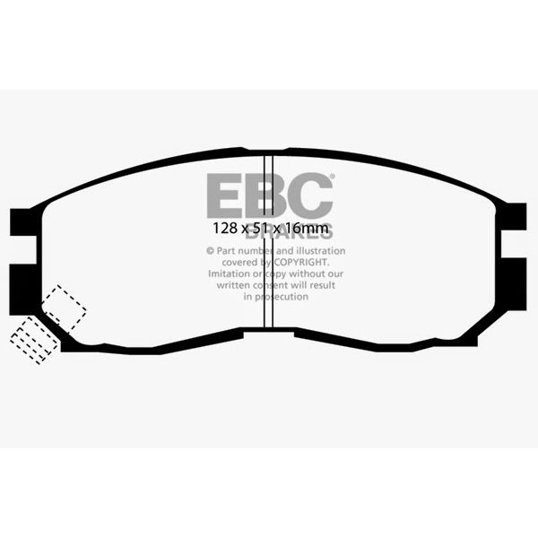 Redstuff Ceramic Low Dust Brake Pads