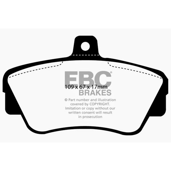 Redstuff Ceramic Low Dust Brake Pads