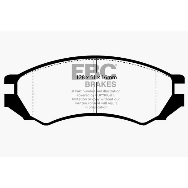 Redstuff Ceramic Low Dust Brake Pads