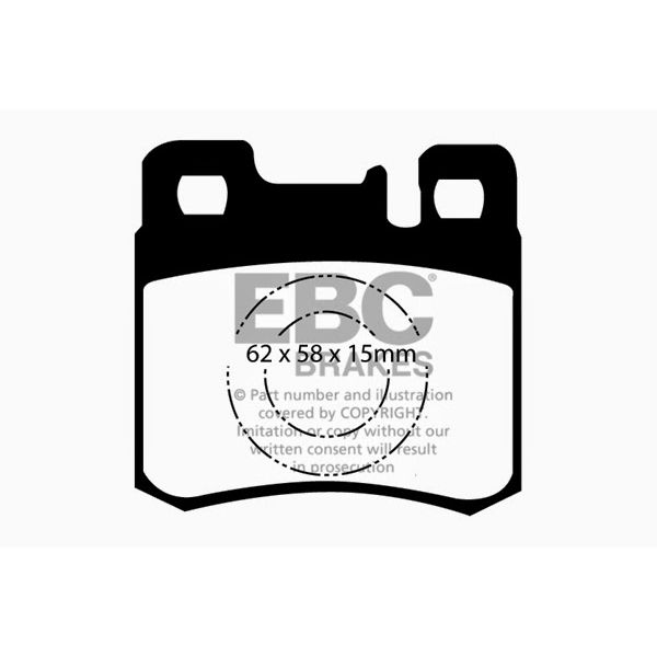 Redstuff Ceramic Low Dust Brake Pads