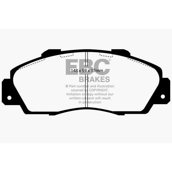 Redstuff Ceramic Low Dust Brake Pads