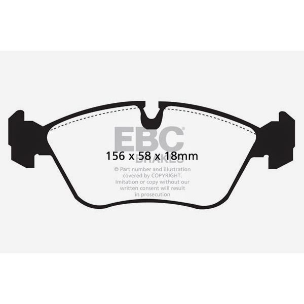 Redstuff Ceramic Low Dust Brake Pads