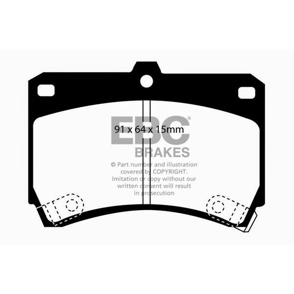 Redstuff Ceramic Low Dust Brake Pads