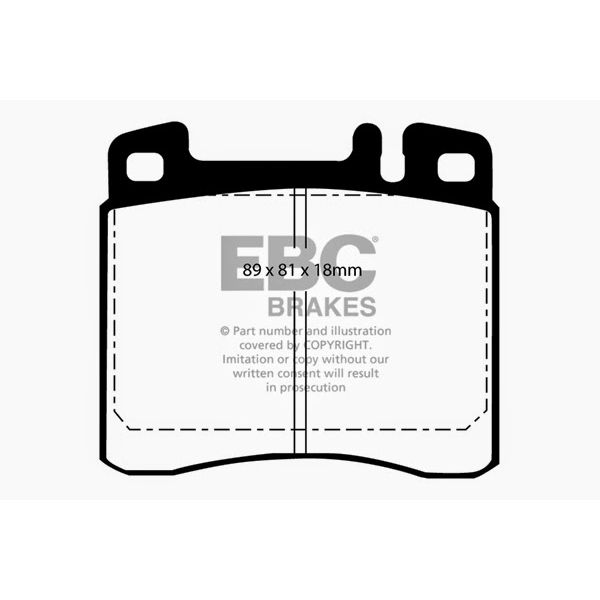 Redstuff Ceramic Low Dust Brake Pads