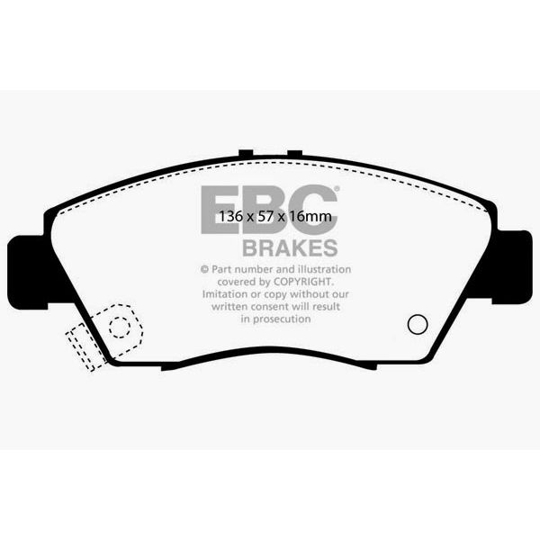 Redstuff Ceramic Low Dust Brake Pads