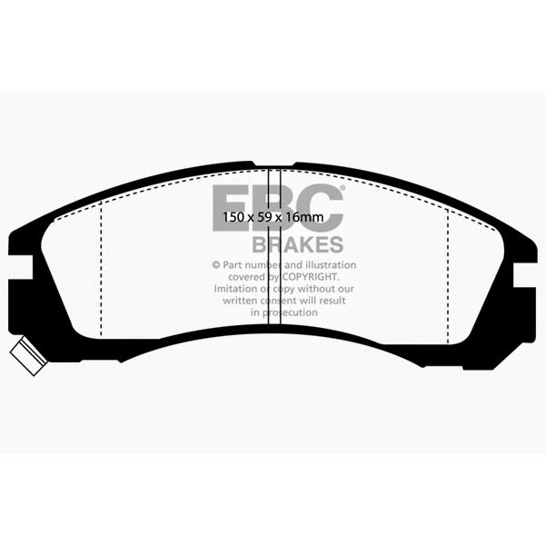 Redstuff Ceramic Low Dust Brake Pads