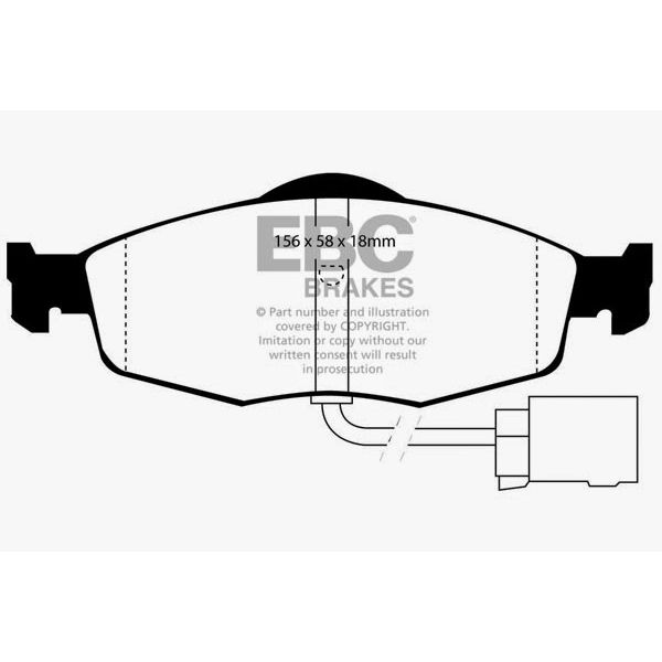 Redstuff Ceramic Low Dust Brake Pads