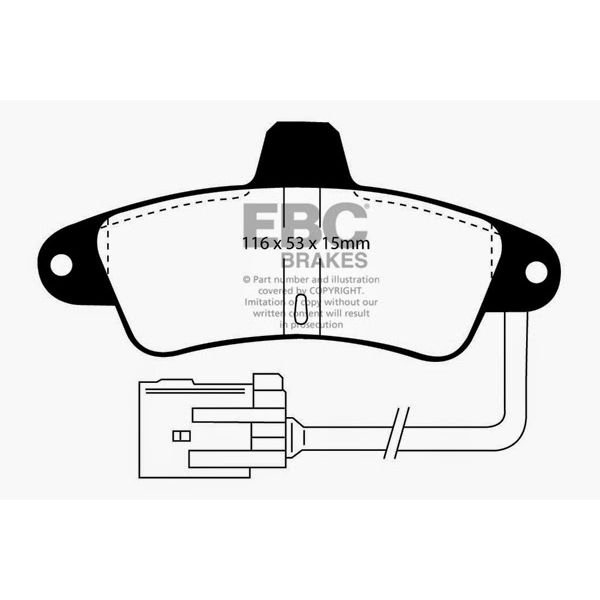 Redstuff Ceramic Low Dust Brake Pads