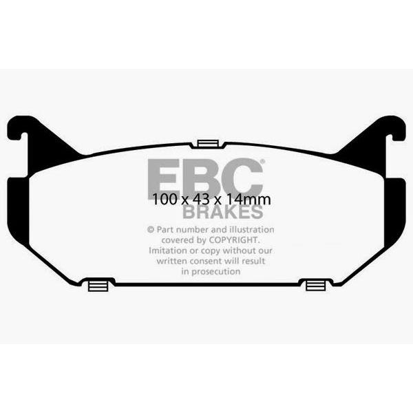 Redstuff Ceramic Low Dust Brake Pads