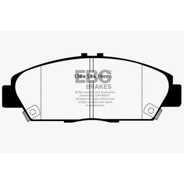 Redstuff Ceramic Low Dust Brake Pads