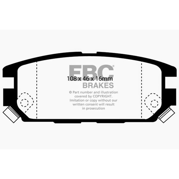 Redstuff Ceramic Low Dust Brake Pads