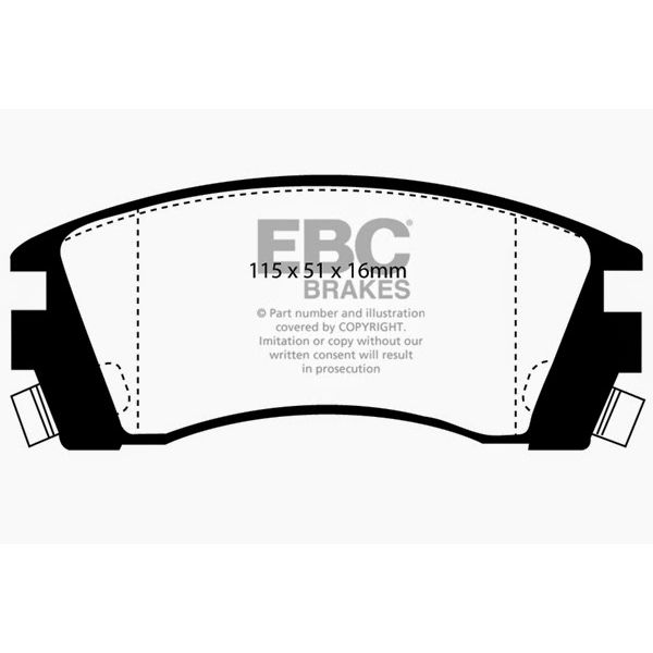 Greenstuff 2000 Series Sport Brake Pads