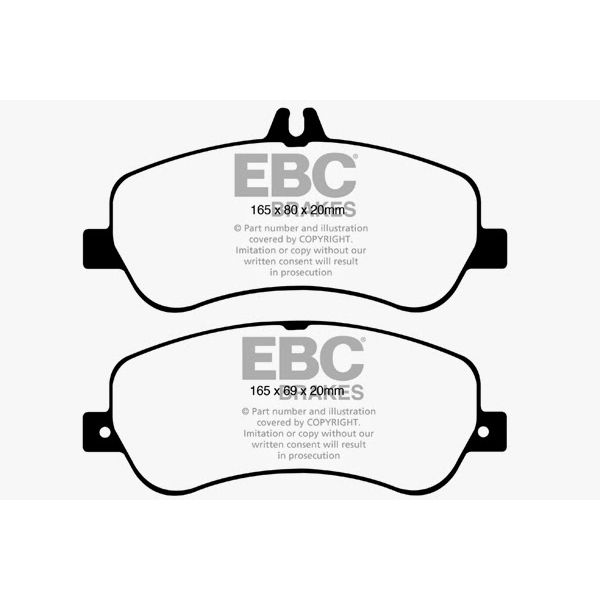 6000 Series Greenstuff Truck/SUV Brakes Disc Pads