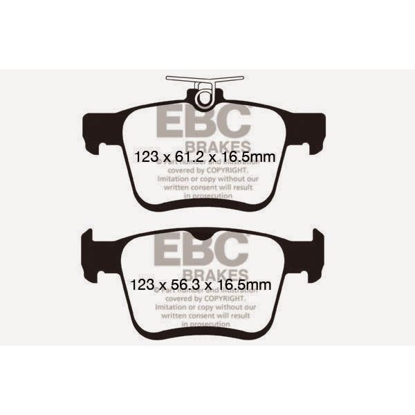 Redstuff Ceramic Low Dust Brake Pads
