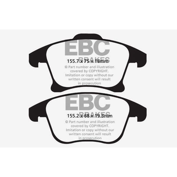 Redstuff Ceramic Low Dust Brake Pads