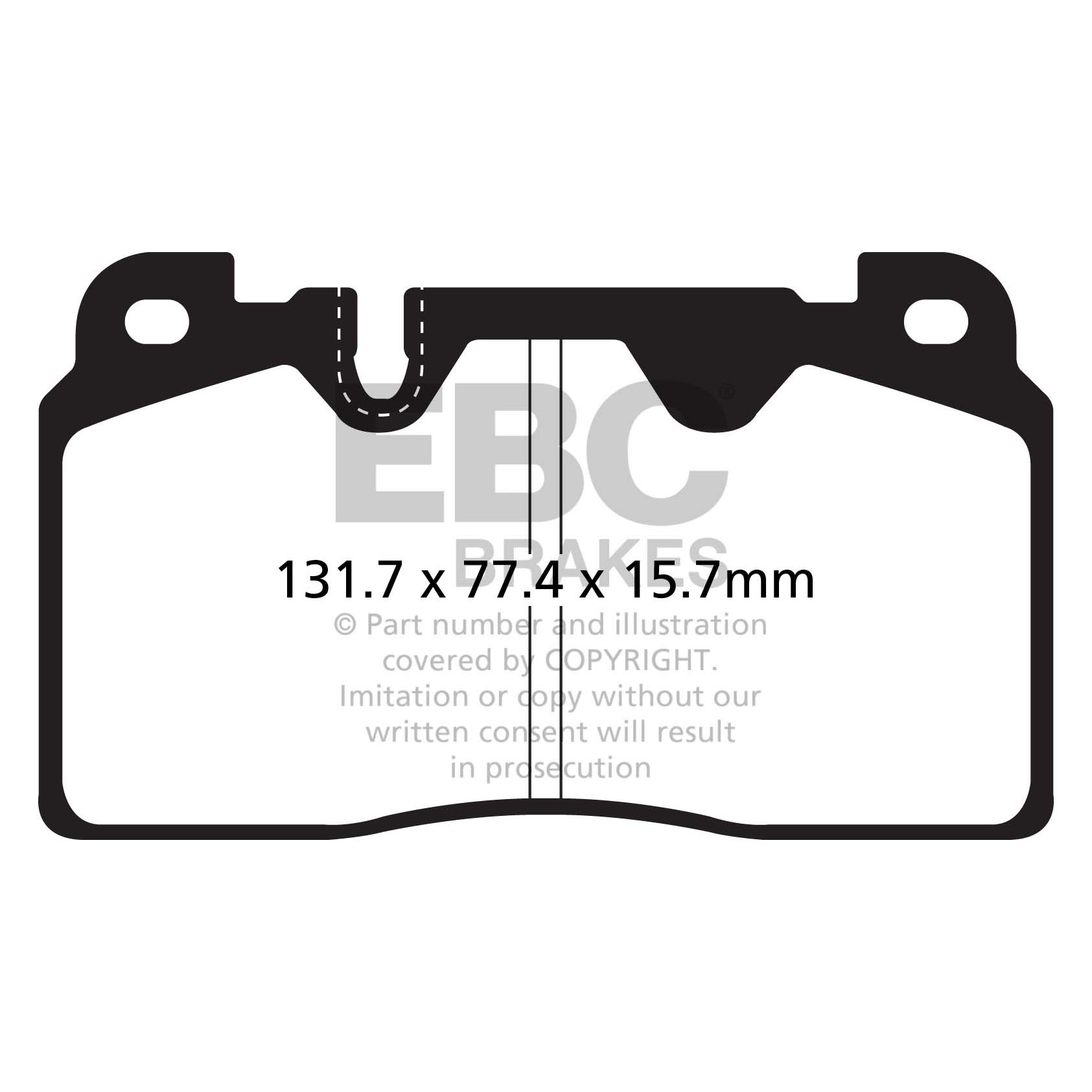 Redstuff Ceramic Low Dust Brake Pads