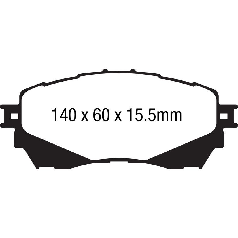 Redstuff Ceramic Low Dust Brake Pads