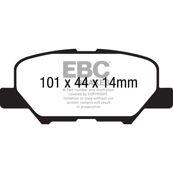 Redstuff Ceramic Low Dust Brake Pads