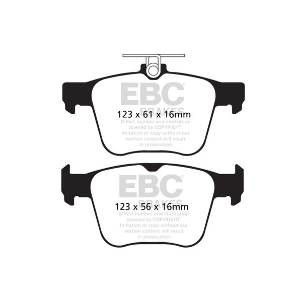 Redstuff Ceramic Low Dust Brake Pads