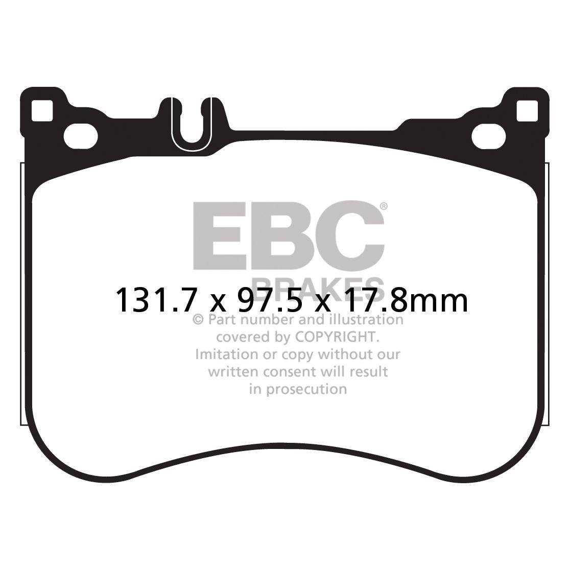 Redstuff Ceramic Low Dust Brake Pads