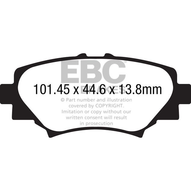 Redstuff Ceramic Low Dust Brake Pads