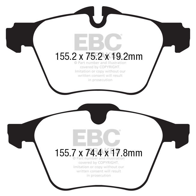 Redstuff Ceramic Low Dust Brake Pads