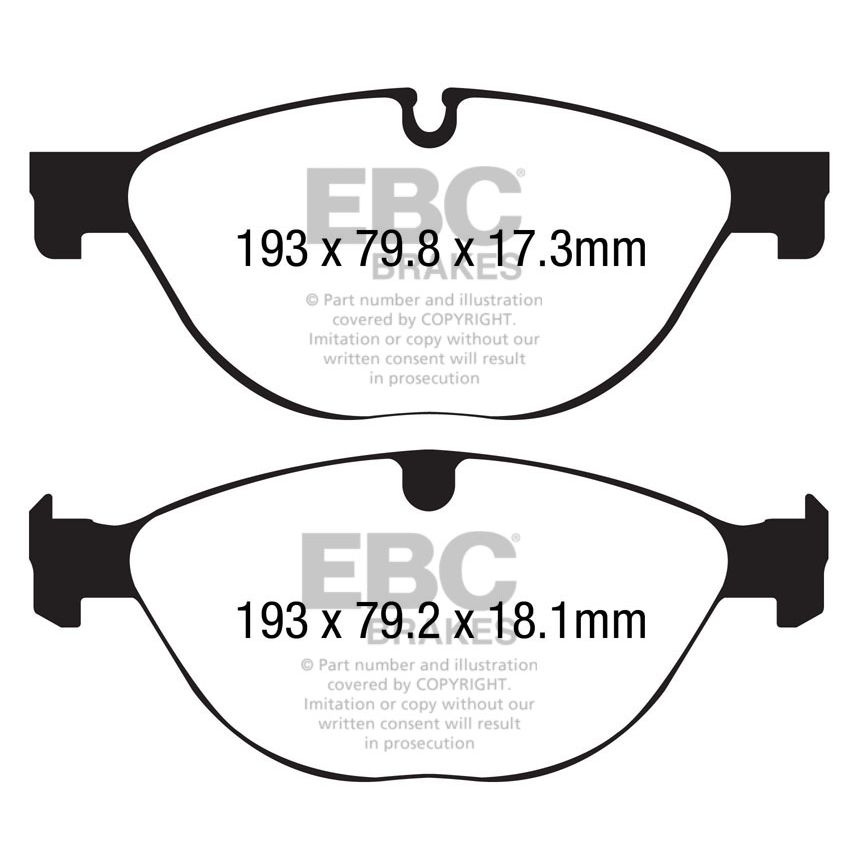 Redstuff Ceramic Low Dust Brake Pads