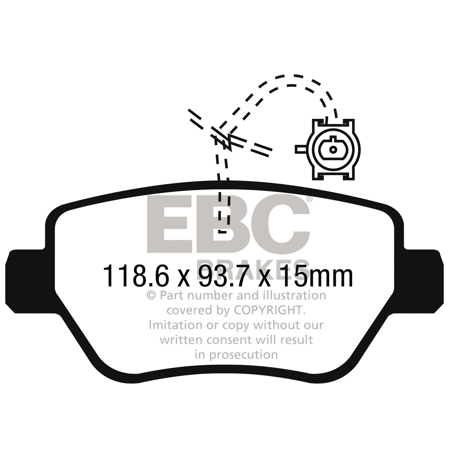 Redstuff Ceramic Low Dust Brake Pads