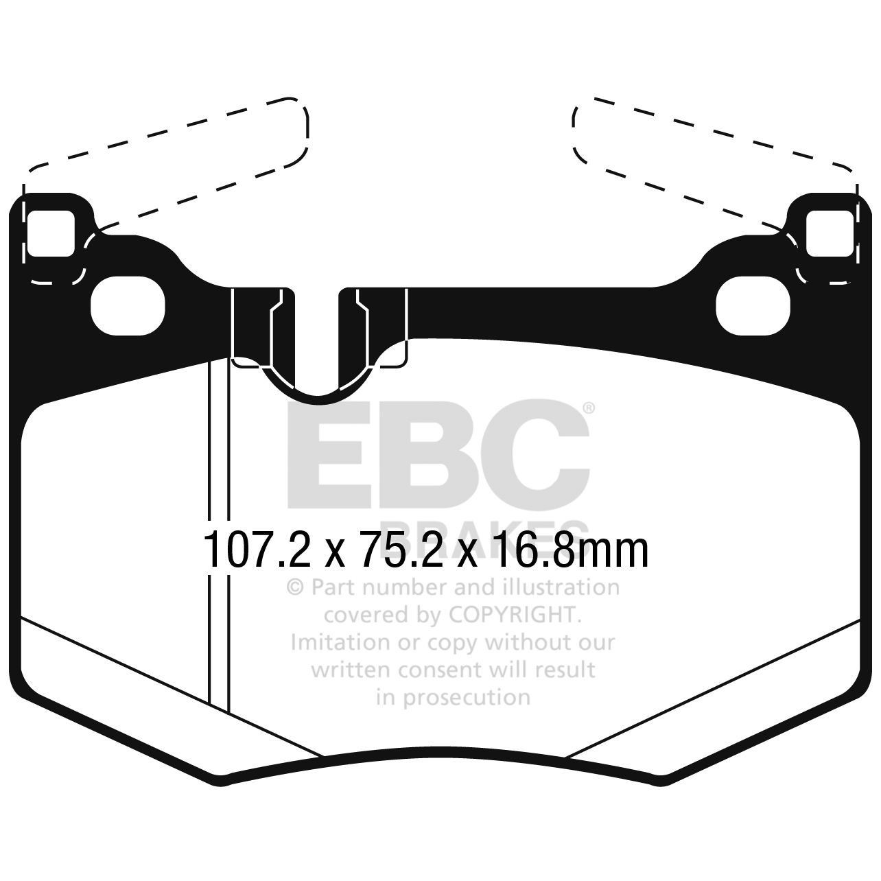 Redstuff Ceramic Low Dust Brake Pads