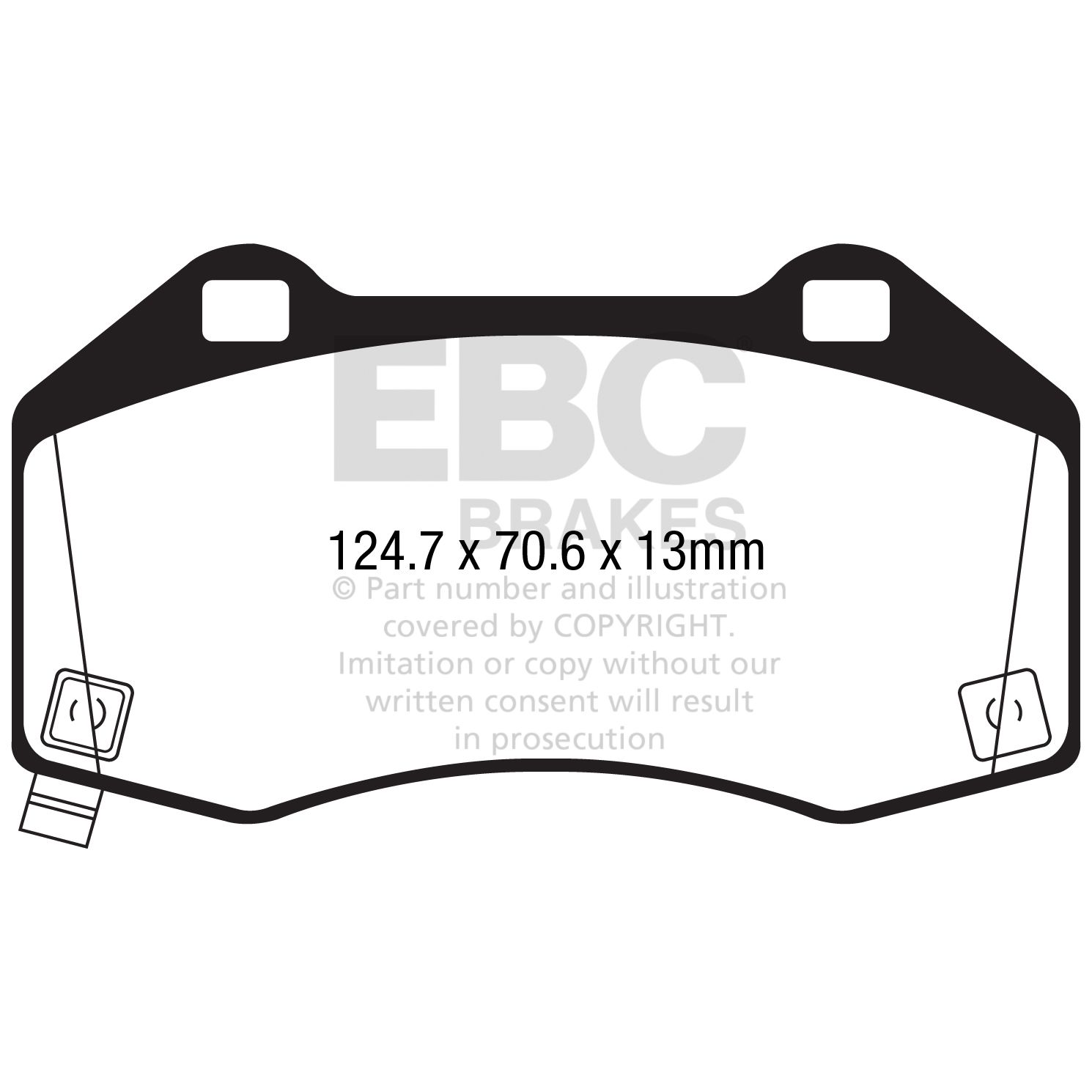 Redstuff Ceramic Low Dust Brake Pads