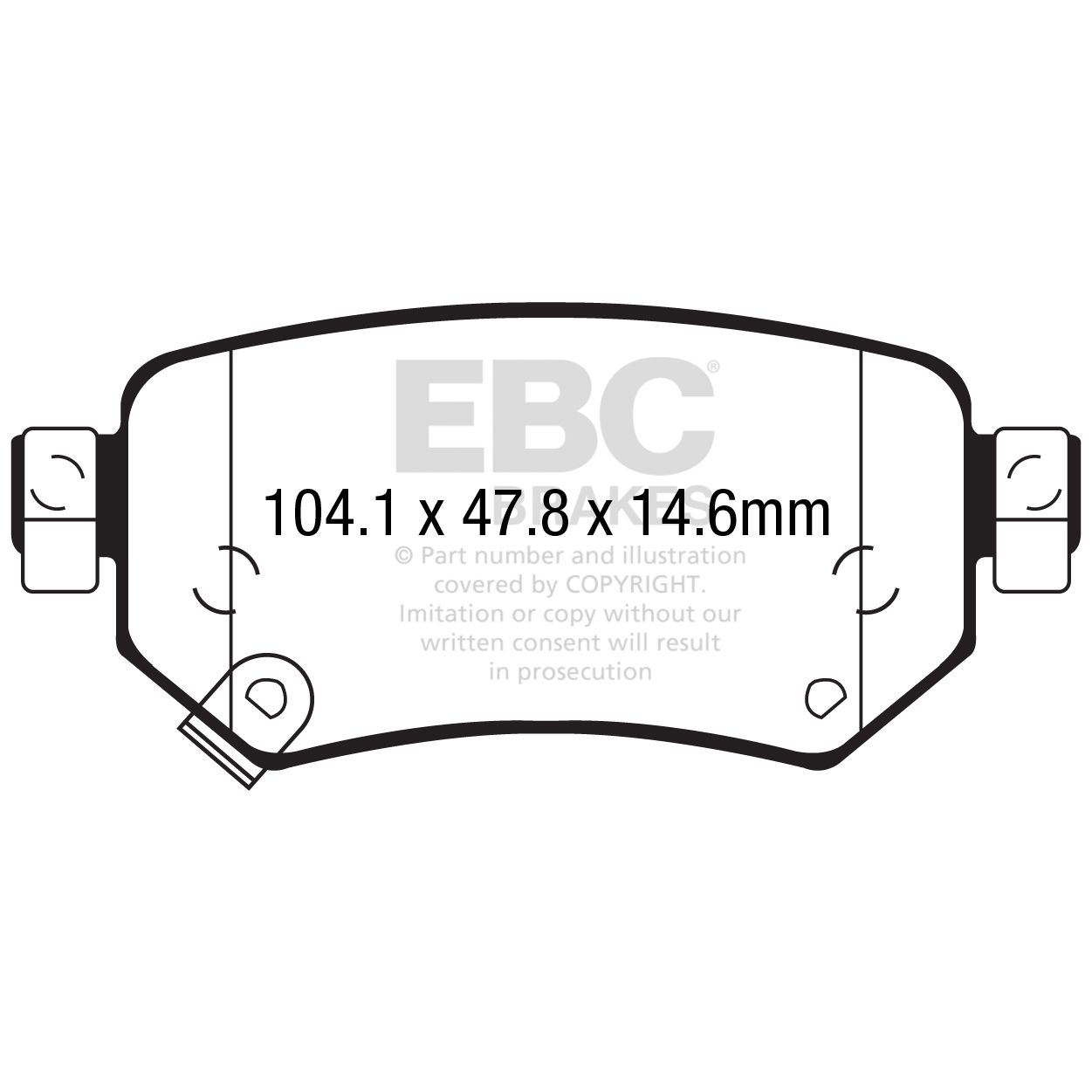 Redstuff Ceramic Low Dust Brake Pads