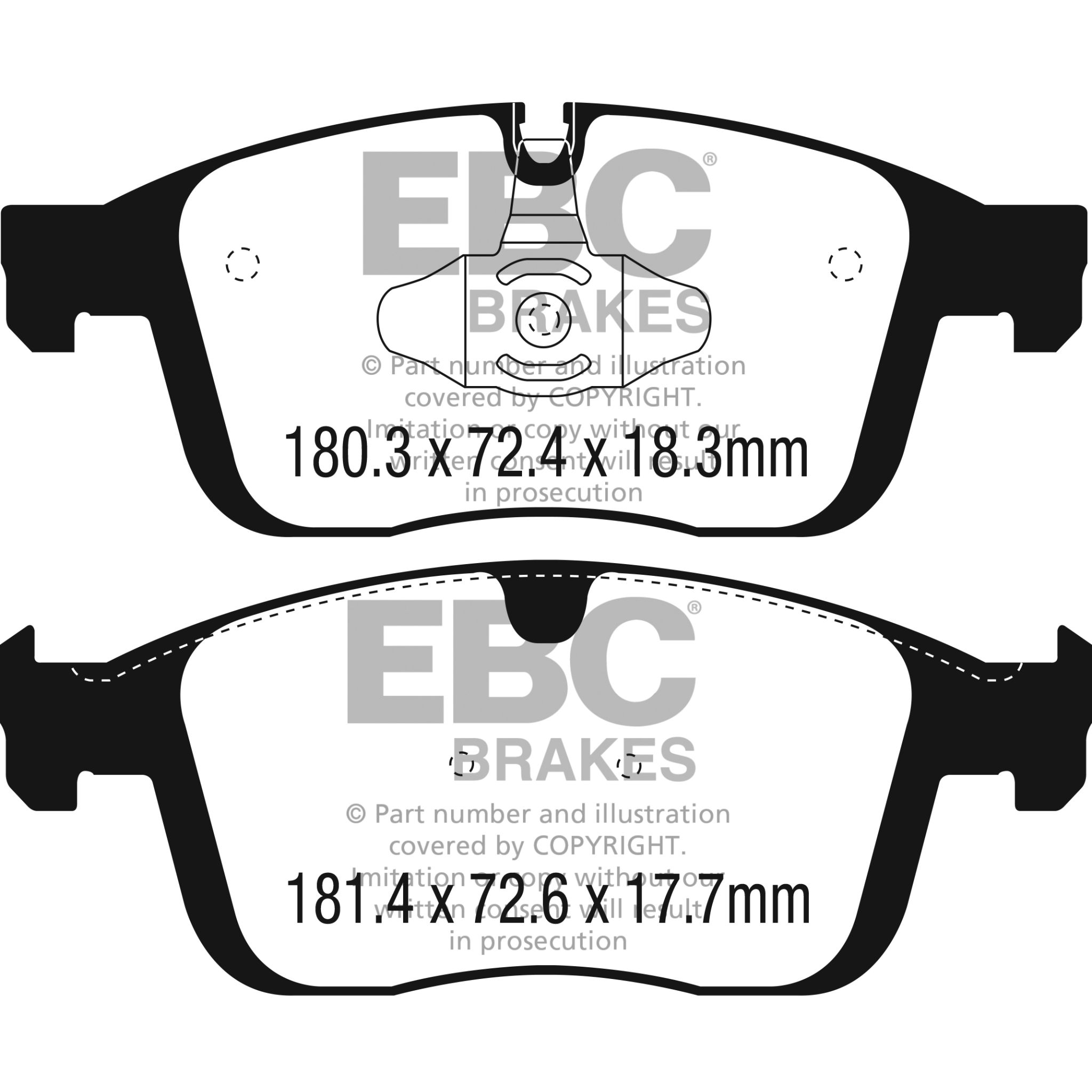 Redstuff Ceramic Low Dust Brake Pads