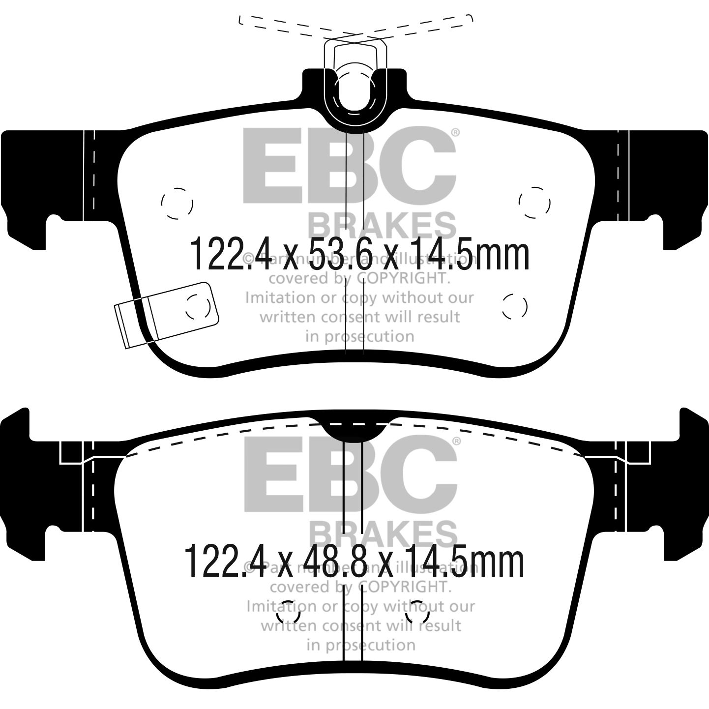 Redstuff Ceramic Low Dust Brake Pads