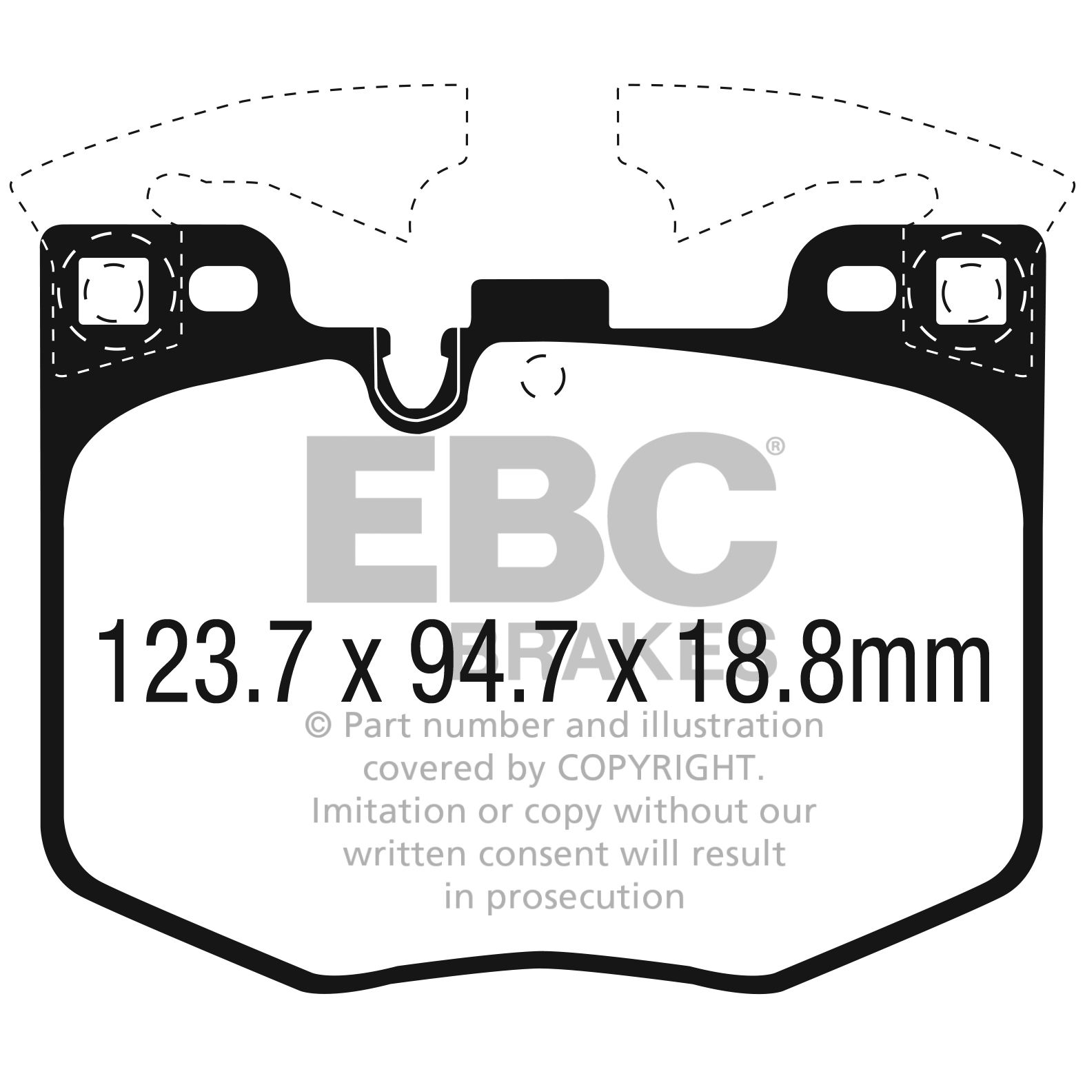 Redstuff Ceramic Low Dust Brake Pads