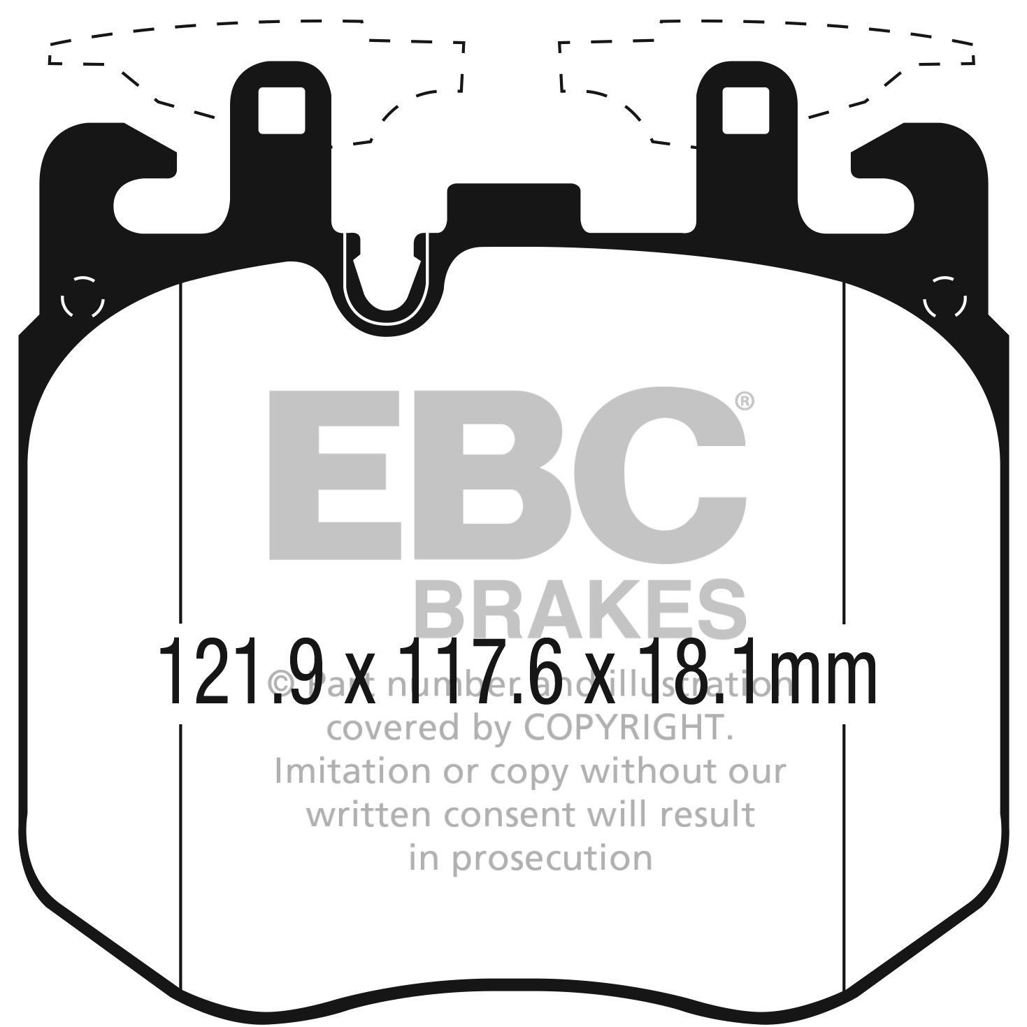 Redstuff Ceramic Low Dust Brake Pads