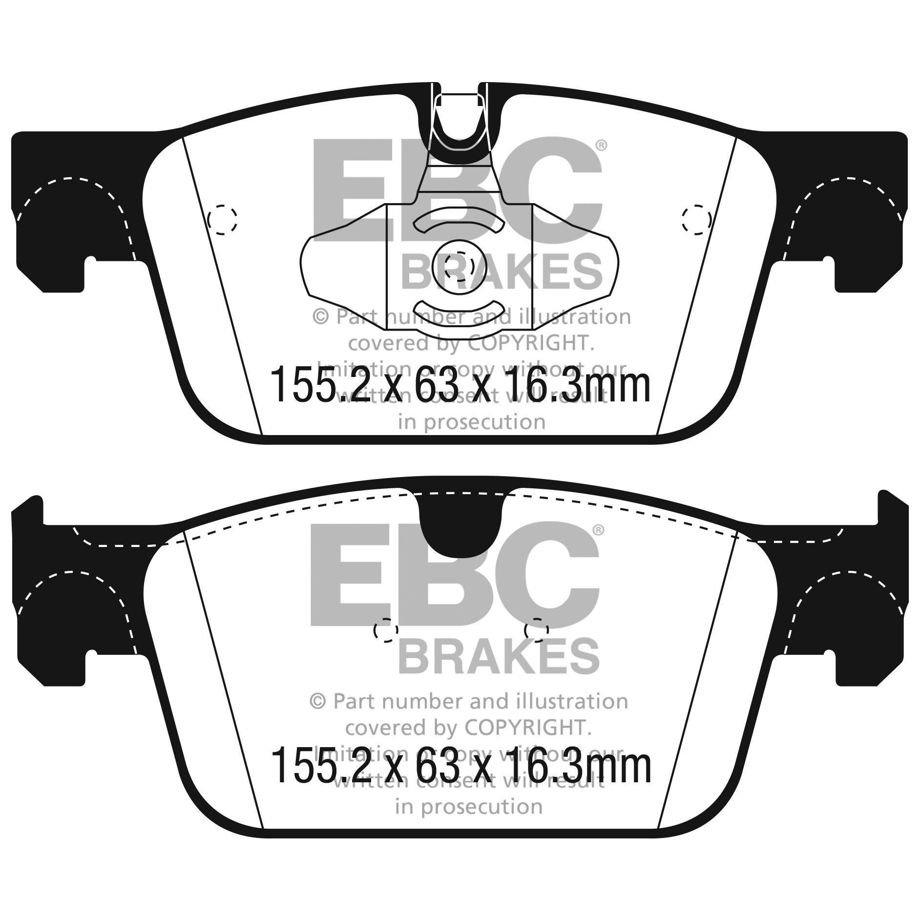 Redstuff Ceramic Low Dust Brake Pads