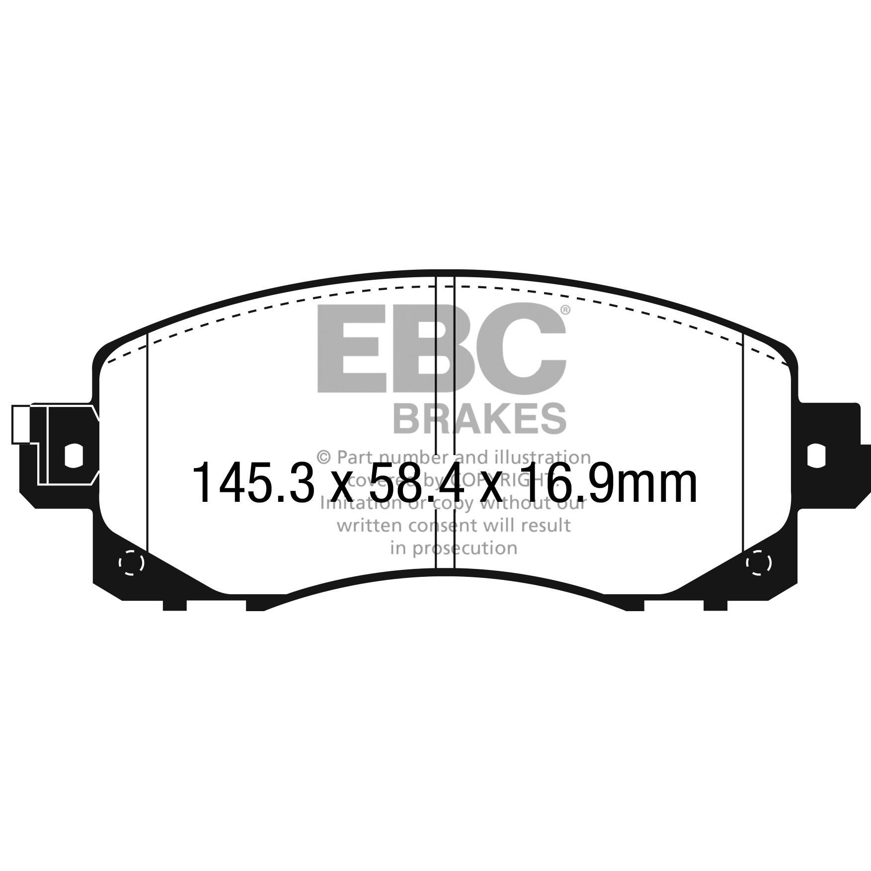 Redstuff Ceramic Low Dust Brake Pads