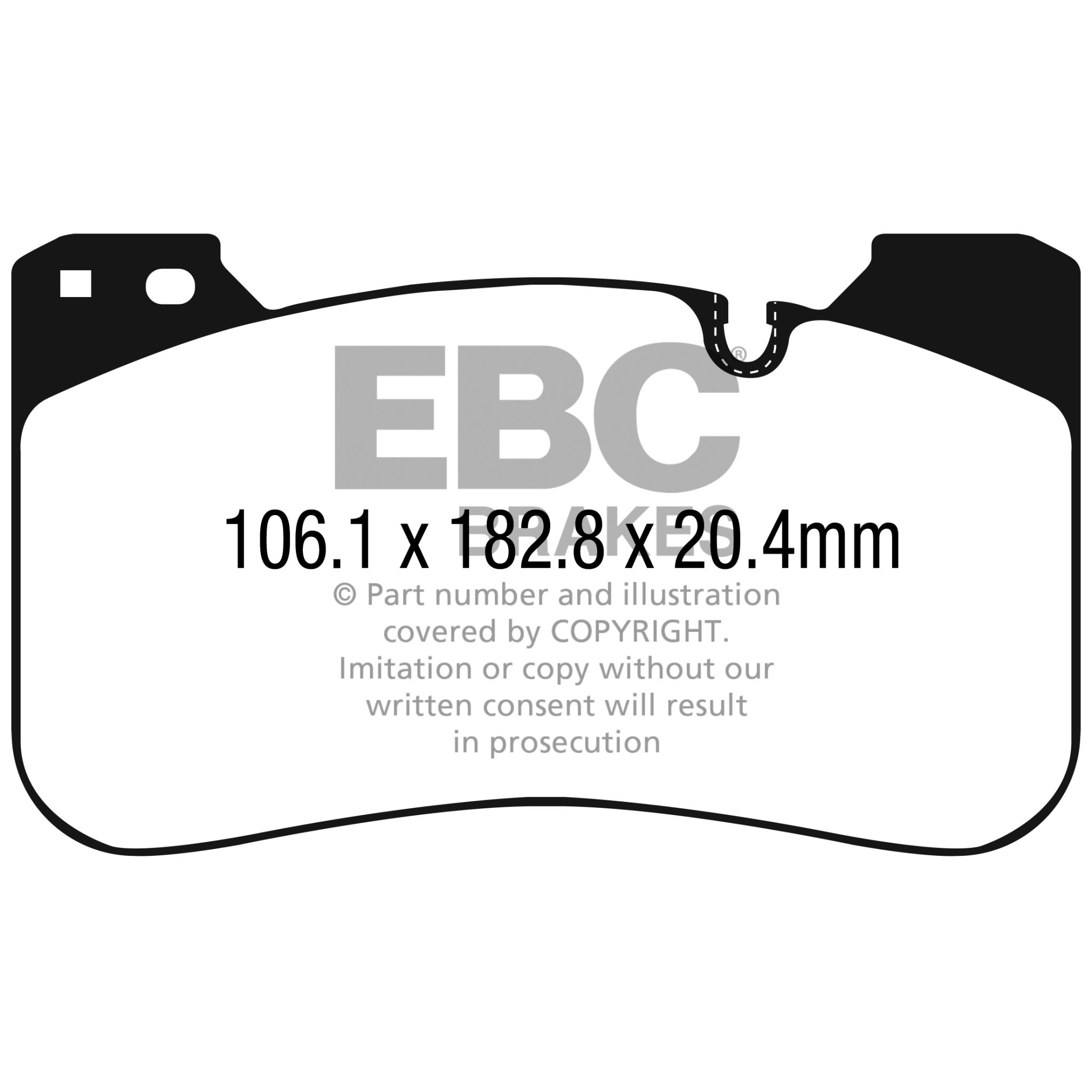 Redstuff Ceramic Low Dust Brake Pads