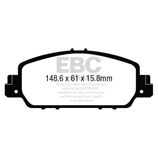 Redstuff Ceramic Low Dust Brake Pads