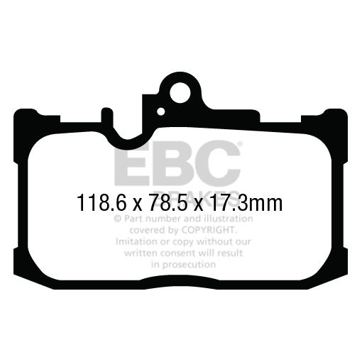 Redstuff Ceramic Low Dust Brake Pads
