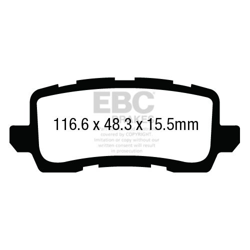 Redstuff Ceramic Low Dust Brake Pads