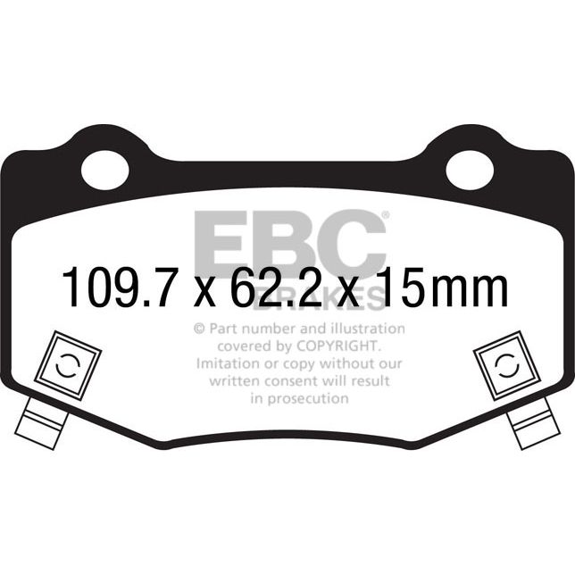 Redstuff Ceramic Low Dust Brake Pads