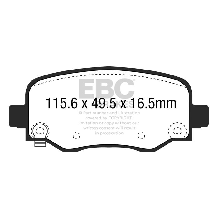 Redstuff Ceramic Low Dust Brake Pads