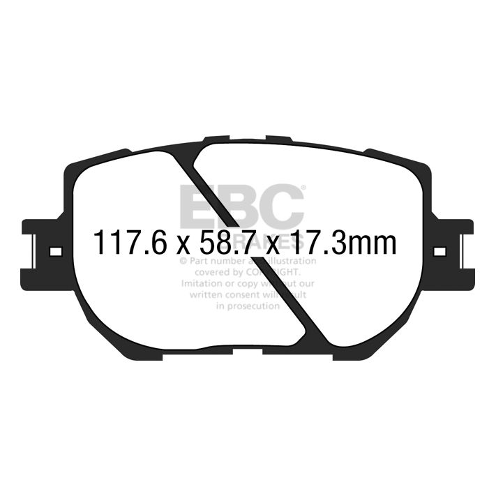 Redstuff Ceramic Low Dust Brake Pads