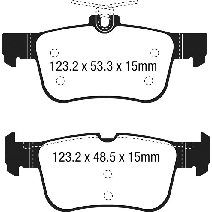 Redstuff Ceramic Low Dust Brake Pads