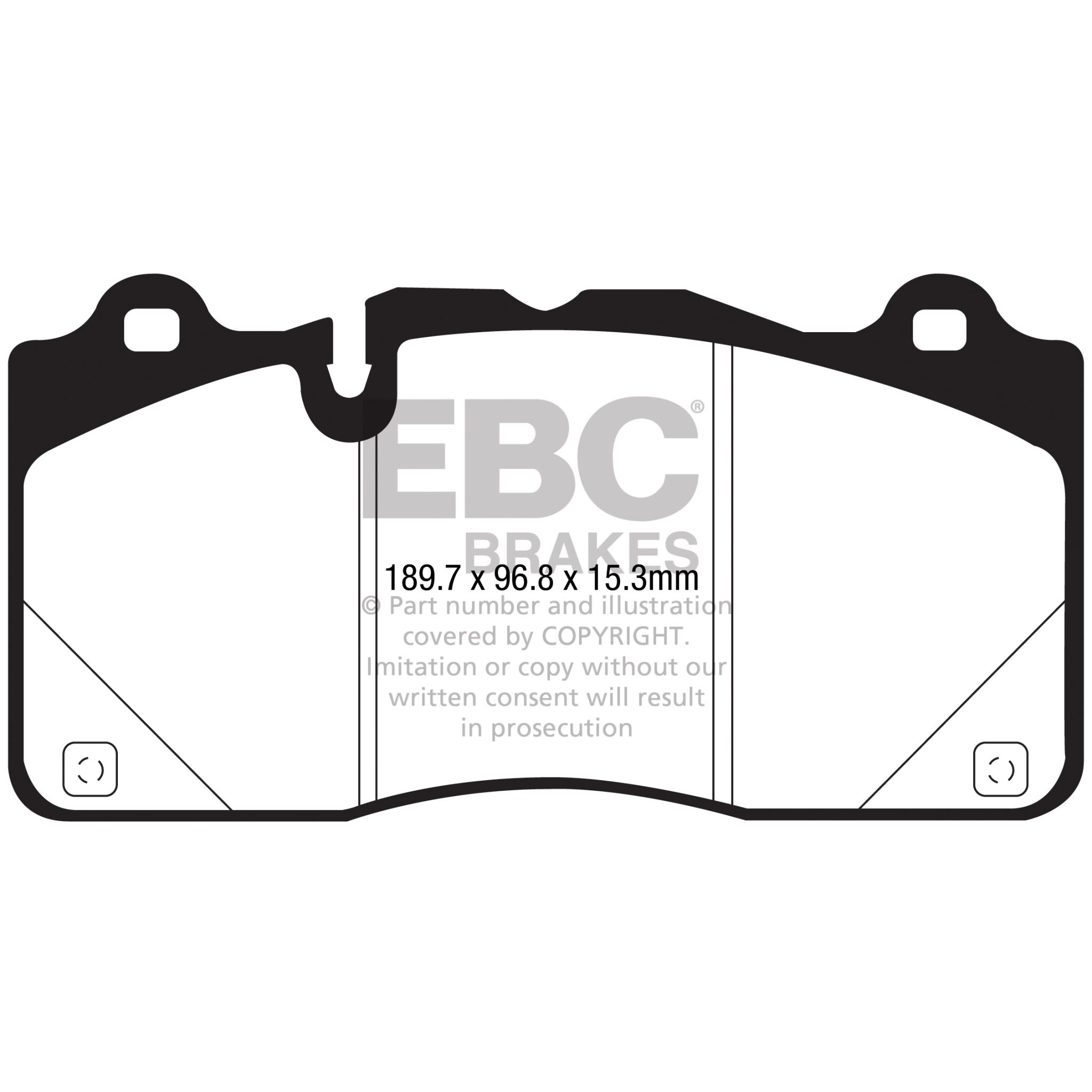 Redstuff Ceramic Low Dust Brake Pads