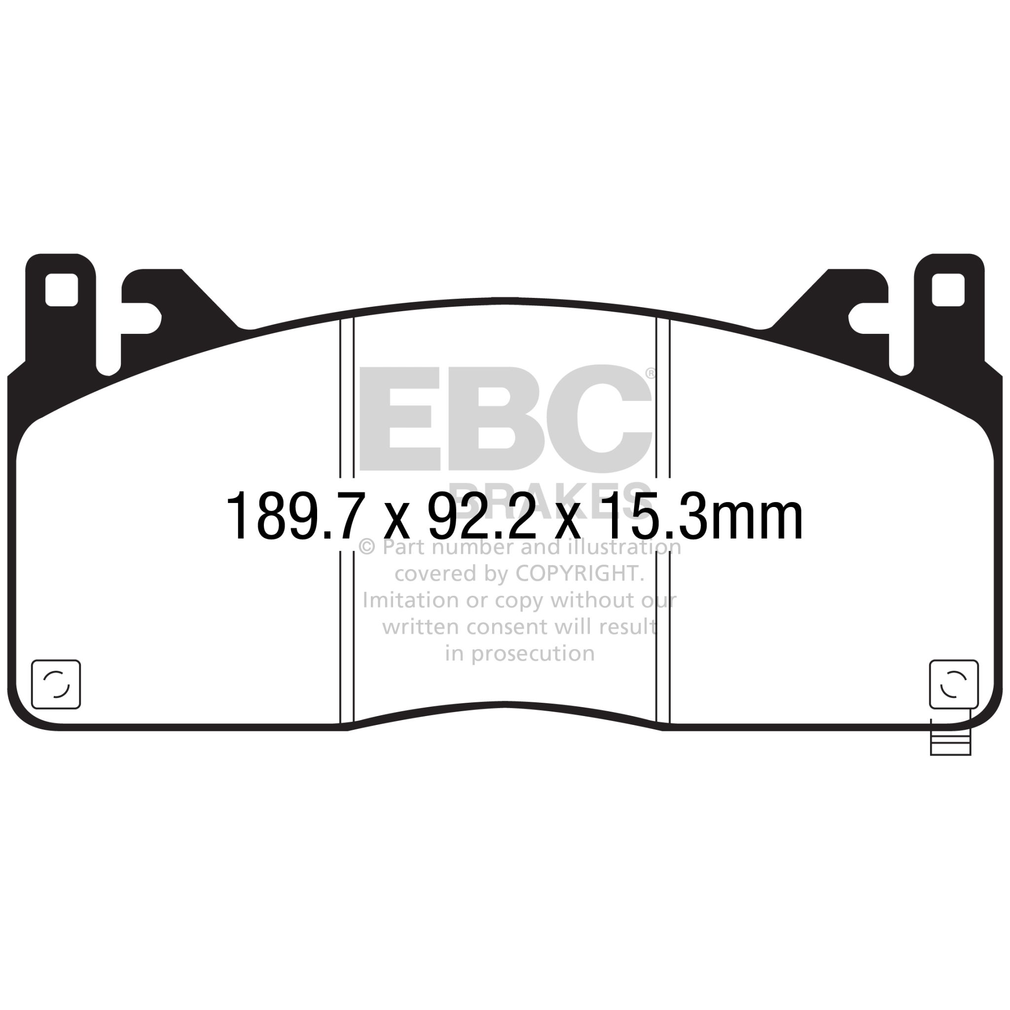 Redstuff Ceramic Low Dust Brake Pads