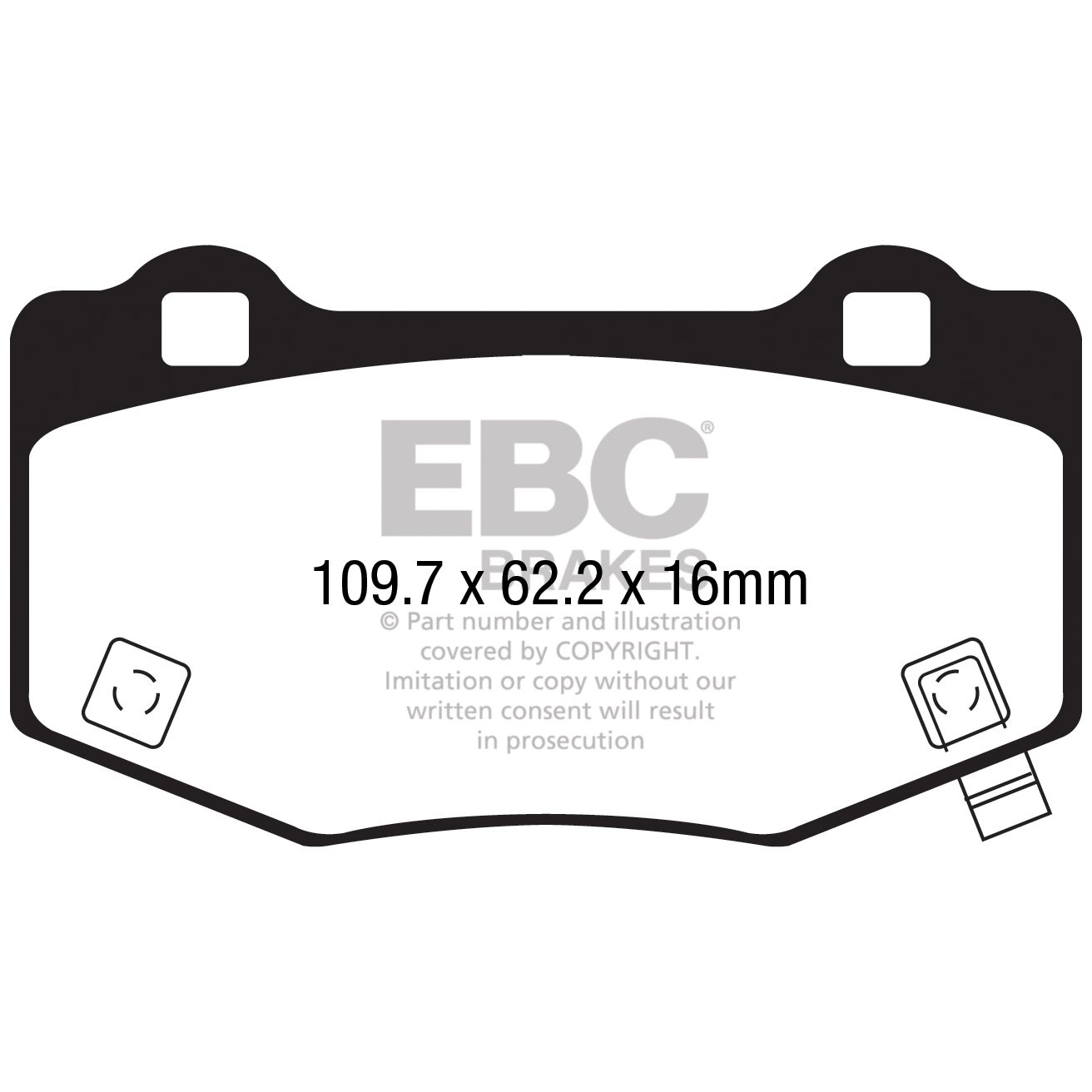 Redstuff Ceramic Low Dust Brake Pads