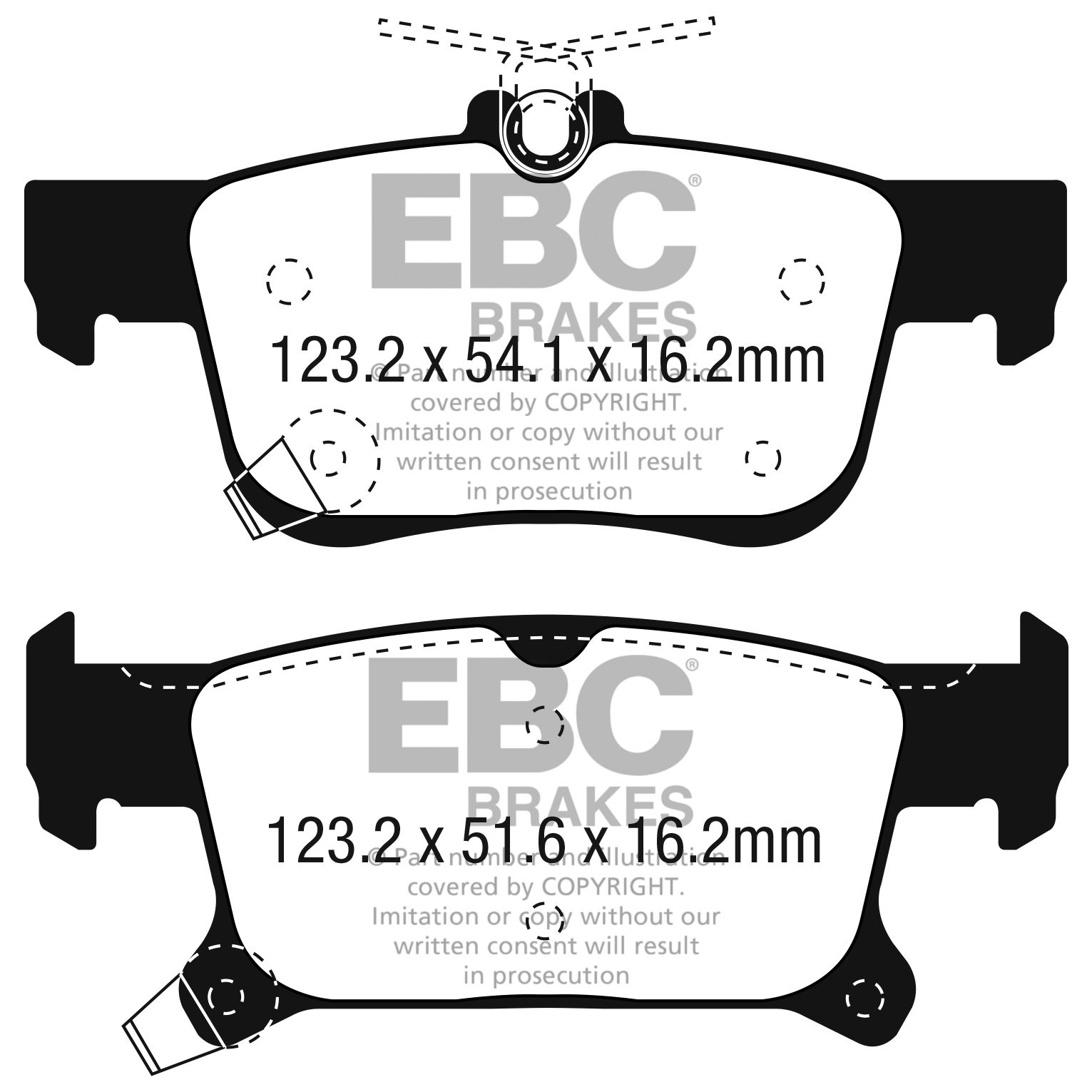 Redstuff Ceramic Low Dust Brake Pads